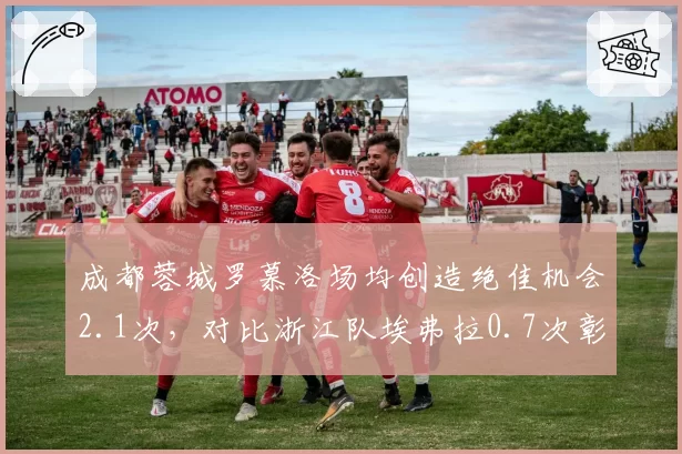 成都蓉城罗慕洛场均创造绝佳机会2.1次,对比浙江队埃弗拉0.7次彰显核心价值